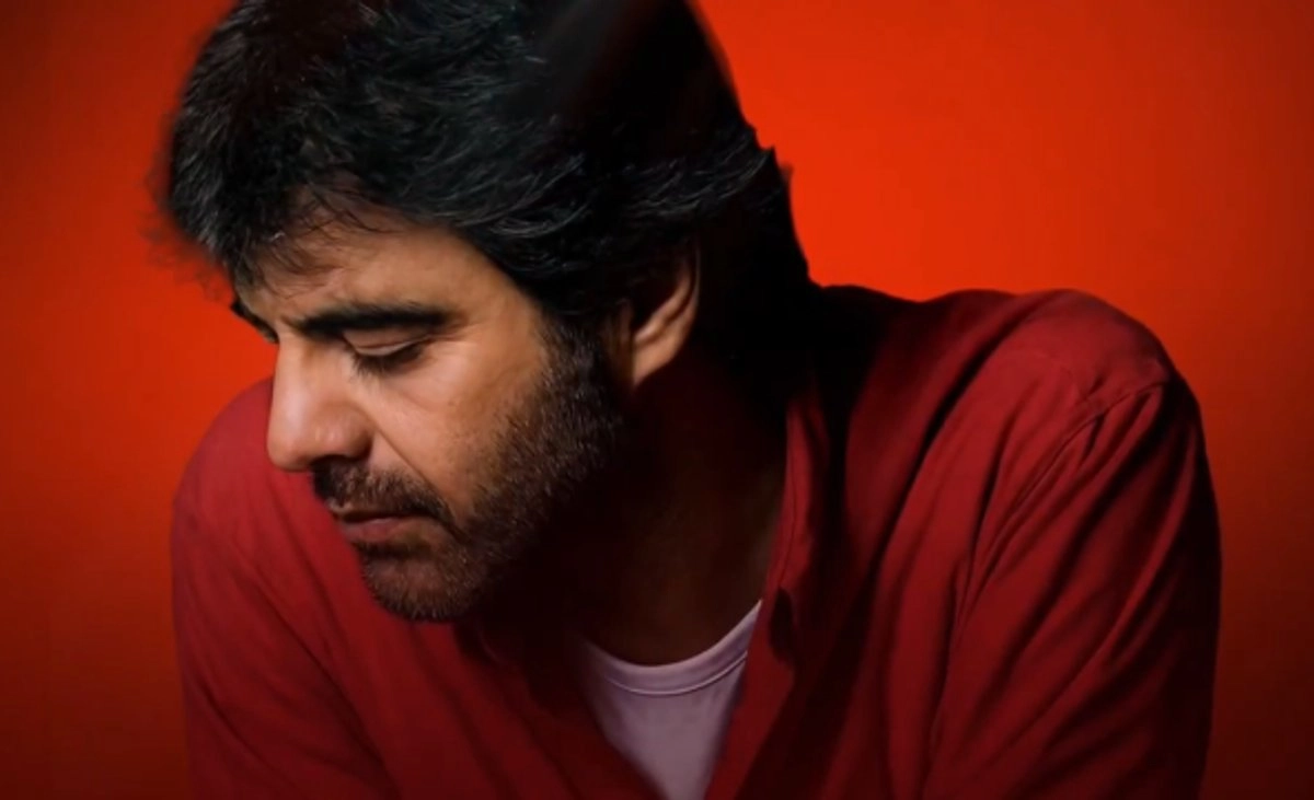 Andrea Bocelli durante una presentación de su gira internacional