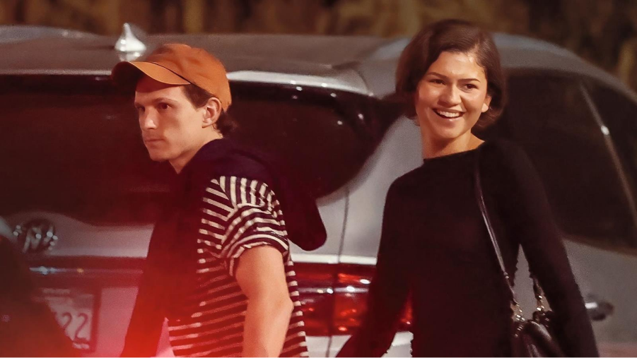 Zendaya y Tom Holland tomados de la mano en Los Ángeles