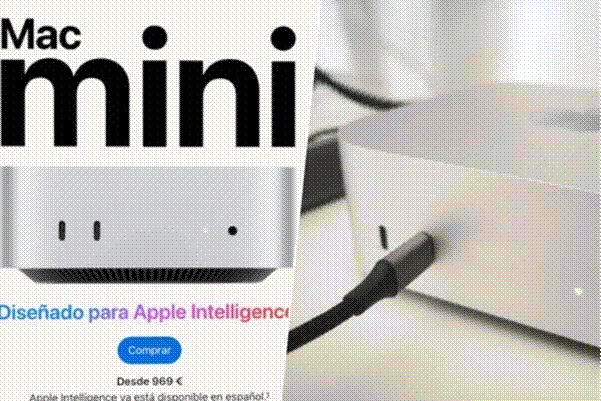 Interfaz de precios y tiempos de entrega de la Apple Store